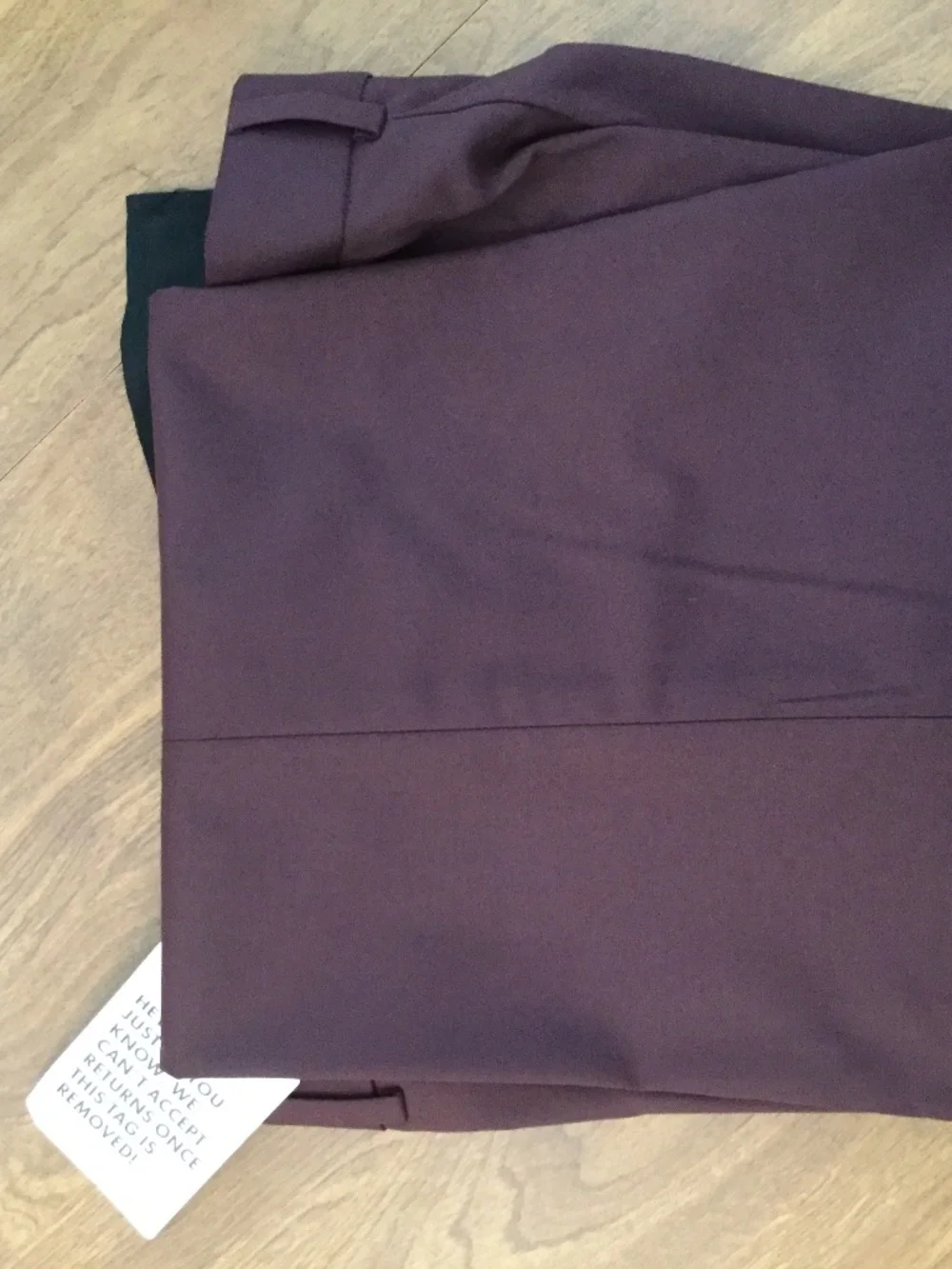 ASOS Wedding Slim Smart Trousers Burgundy 30Wx32L